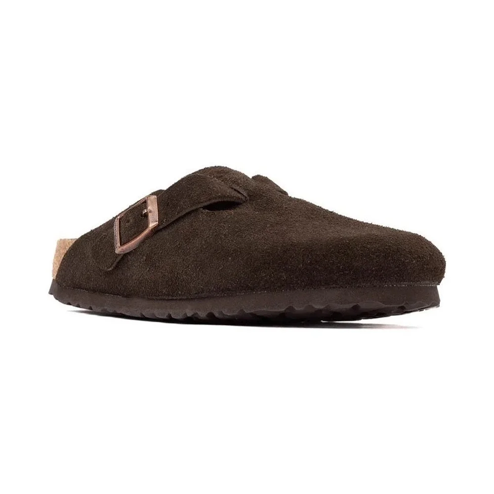 Birkenstock Boston Mocca Soft Footbed Suede EU 42 / US L 11 / US M 9